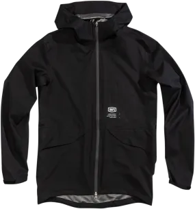 100% Hydromatic Parka - Black - Large 39009-001-12
