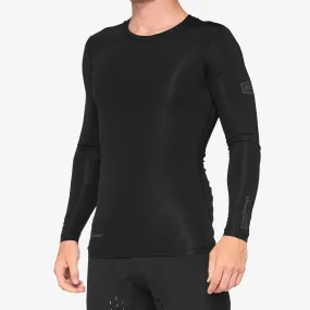 100% R-Core Concept Long Sleeve MTB Jersey - Black