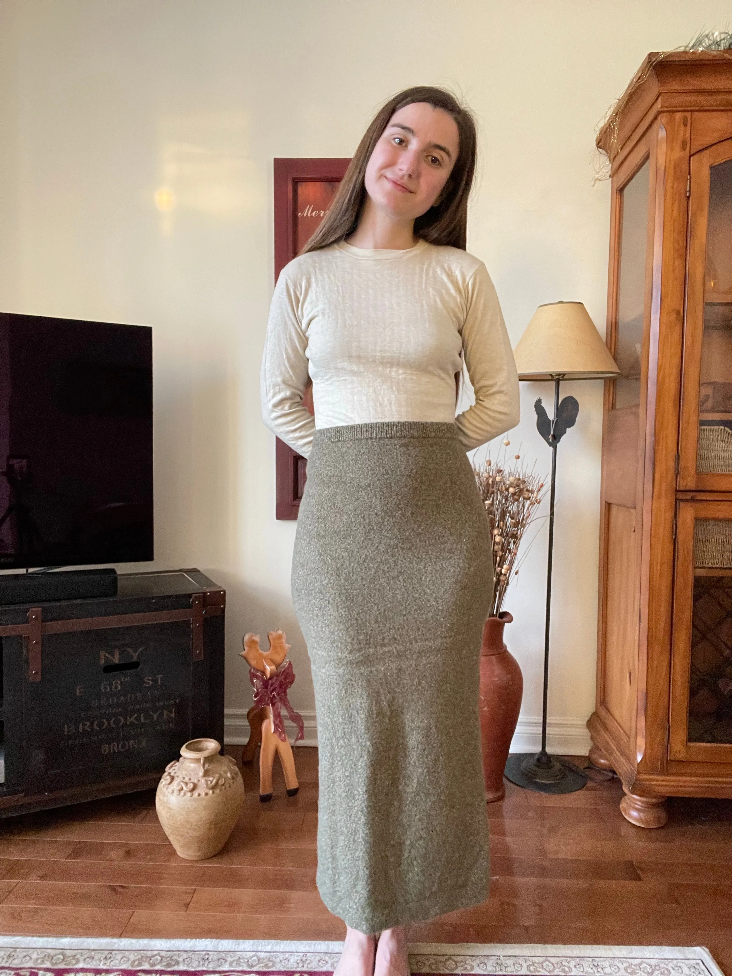 1970s Duofold Cashmere & Cotton Thermal Undershirt - S/M