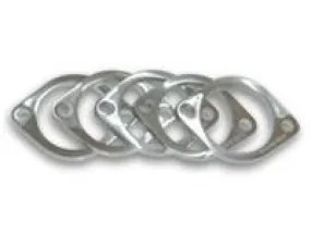 2-Bolt Stainless Steel Flanges (2" I.D.) Box of 5 Flanges by Vibrant Performance
