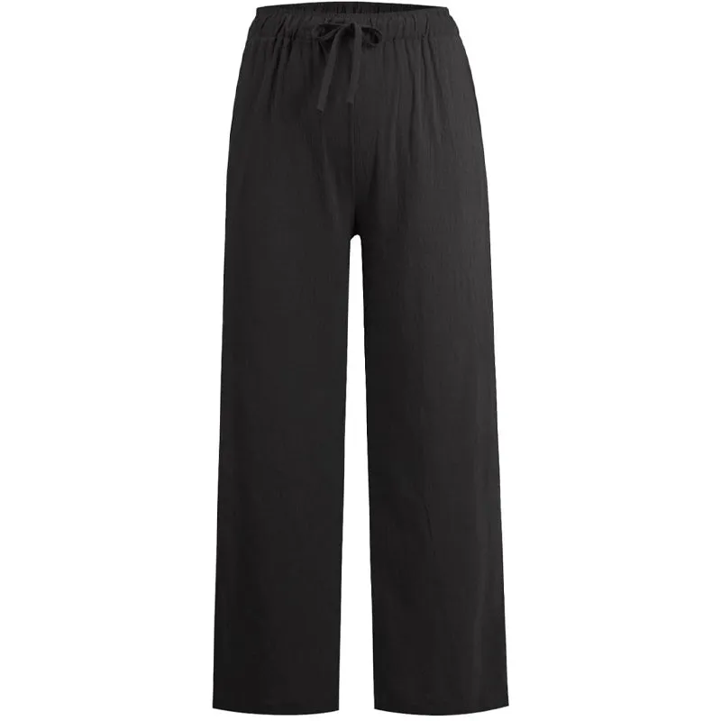 🔥2025 NEW SALES - 48% OFF🔥Women's Summer Cotton Linen Wide Leg Pants