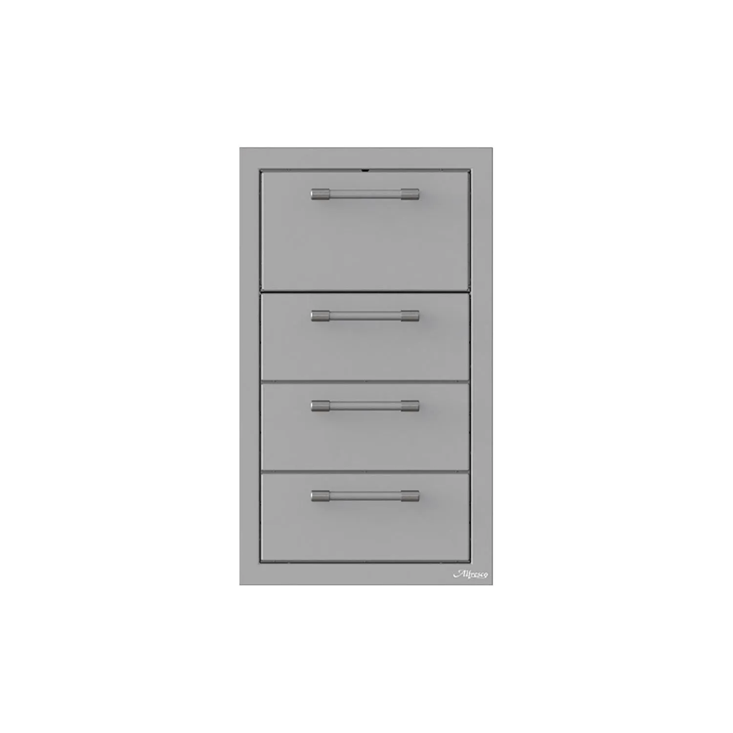 Alfresco AXE-3DRTH-SC Triple Drawer and Towel Holder Combo, 17-Inch