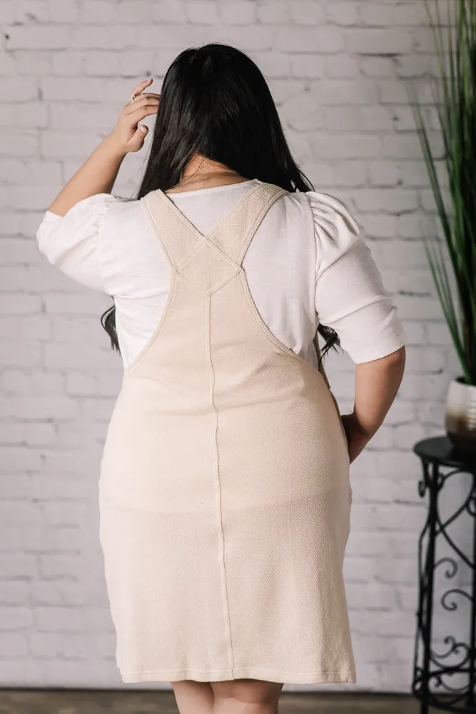 Angel Eyes Overall Dress (Curvy)