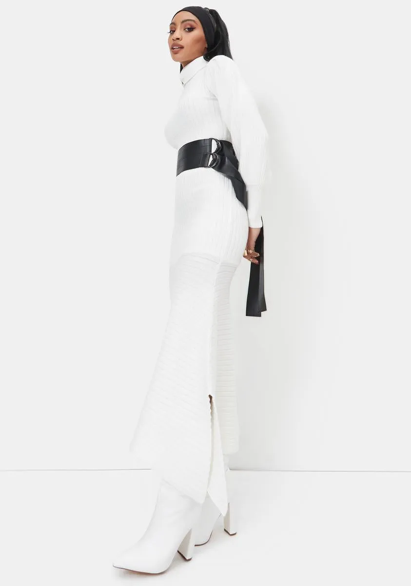 Angel There You'll Be Knit Maxi Dress