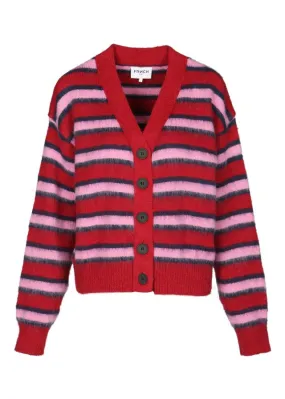 Anie Striped Cardigan