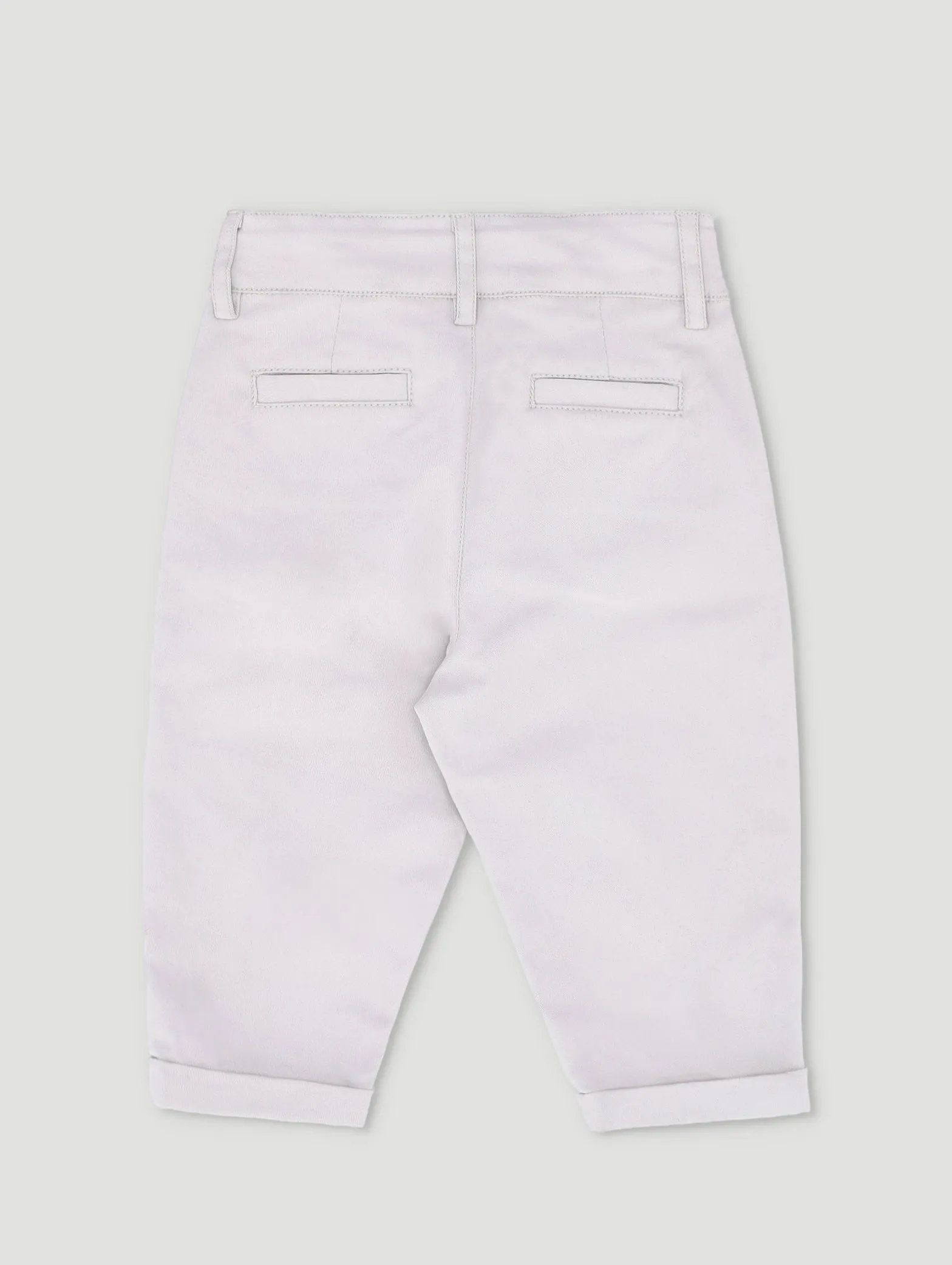 Baby Boys Grey Premium Chino Pants
