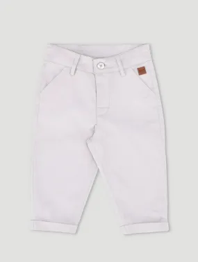 Baby Boys Grey Premium Chino Pants