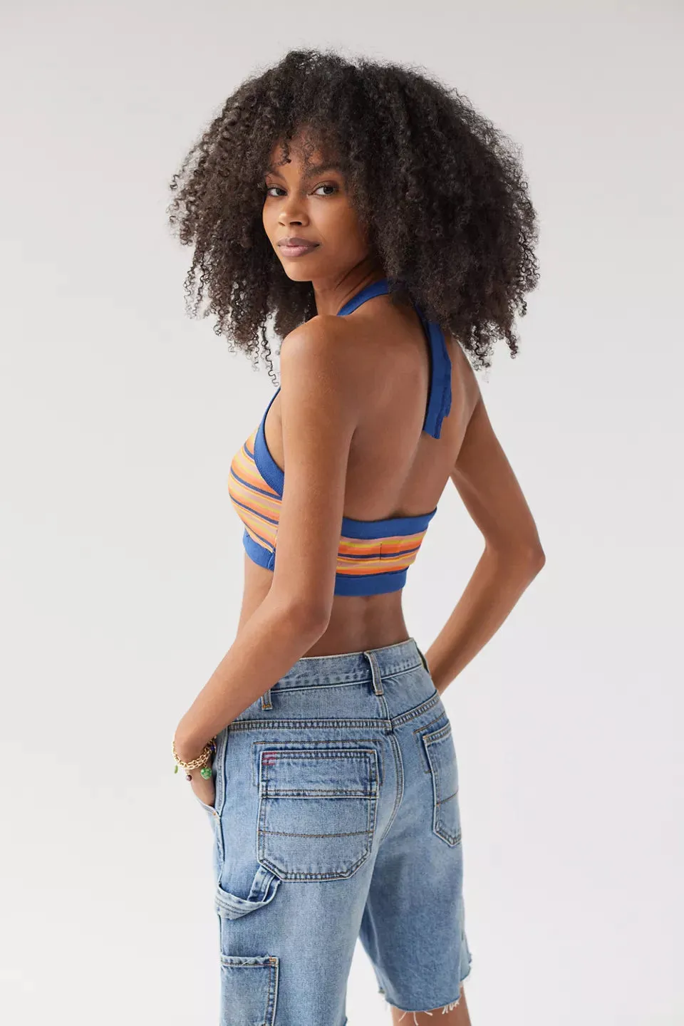 BDG Urban Outfitters Dazi Halter Crop Top
