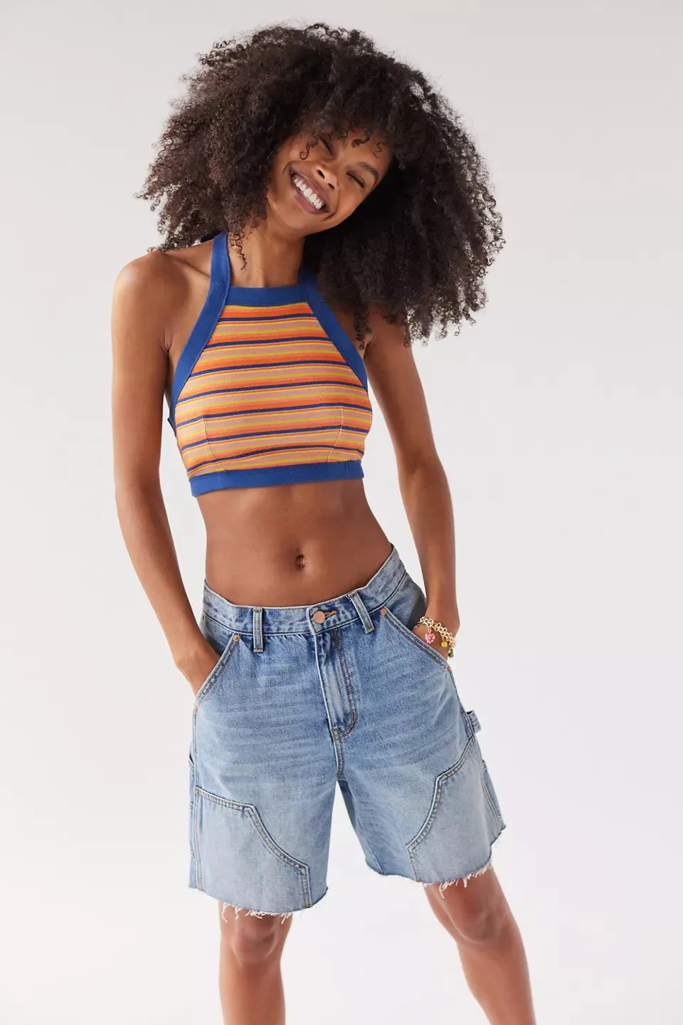 BDG Urban Outfitters Dazi Halter Crop Top