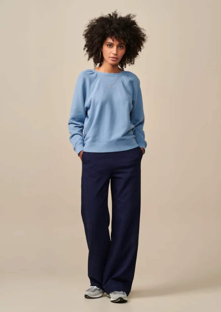 Bellerose - Marty Sweatshirt: Hortensia Blue