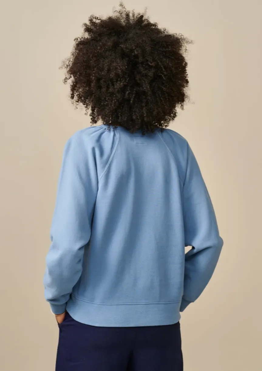 Bellerose - Marty Sweatshirt: Hortensia Blue