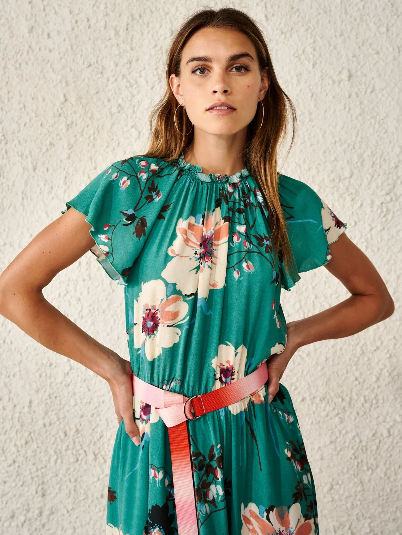Bellerose - Sofie Dress: Blue Floral