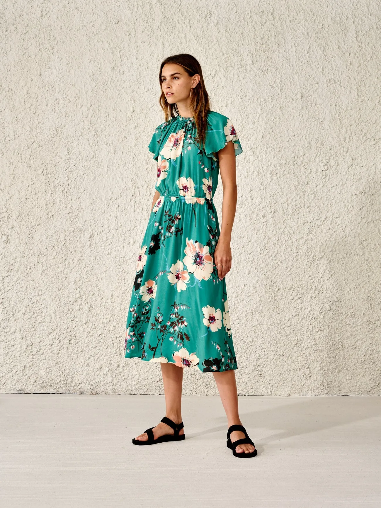 Bellerose - Sofie Dress: Blue Floral