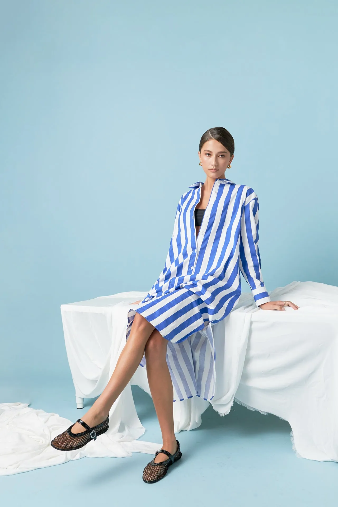 Big Stripe Maxi Dress