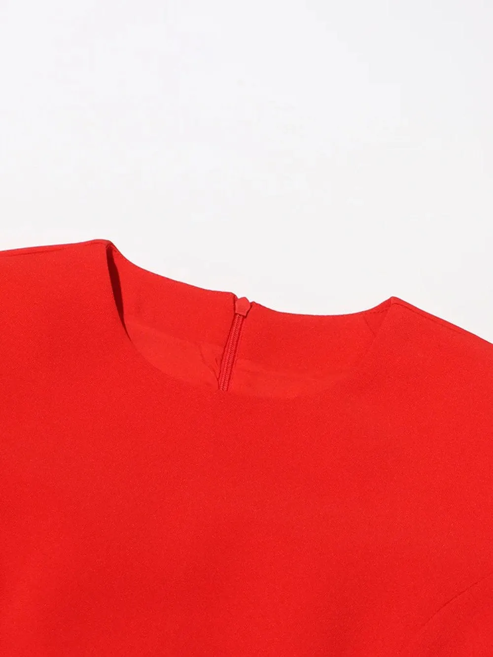 Bobbi Colorblock Appliques Midi Dress