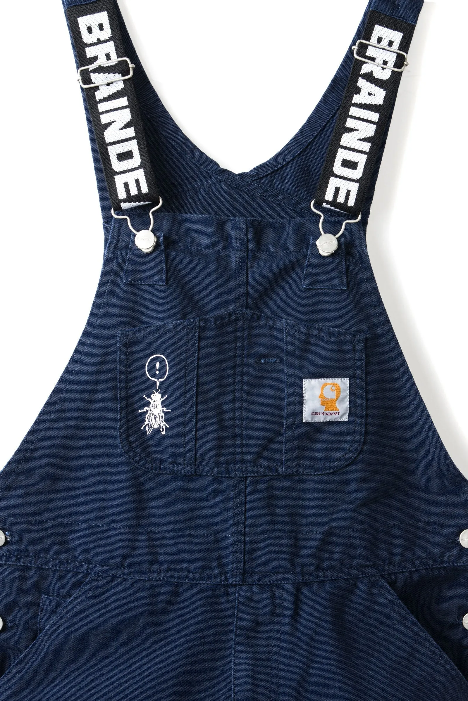 Brain Dead x Carhartt Bib Overall - Navy