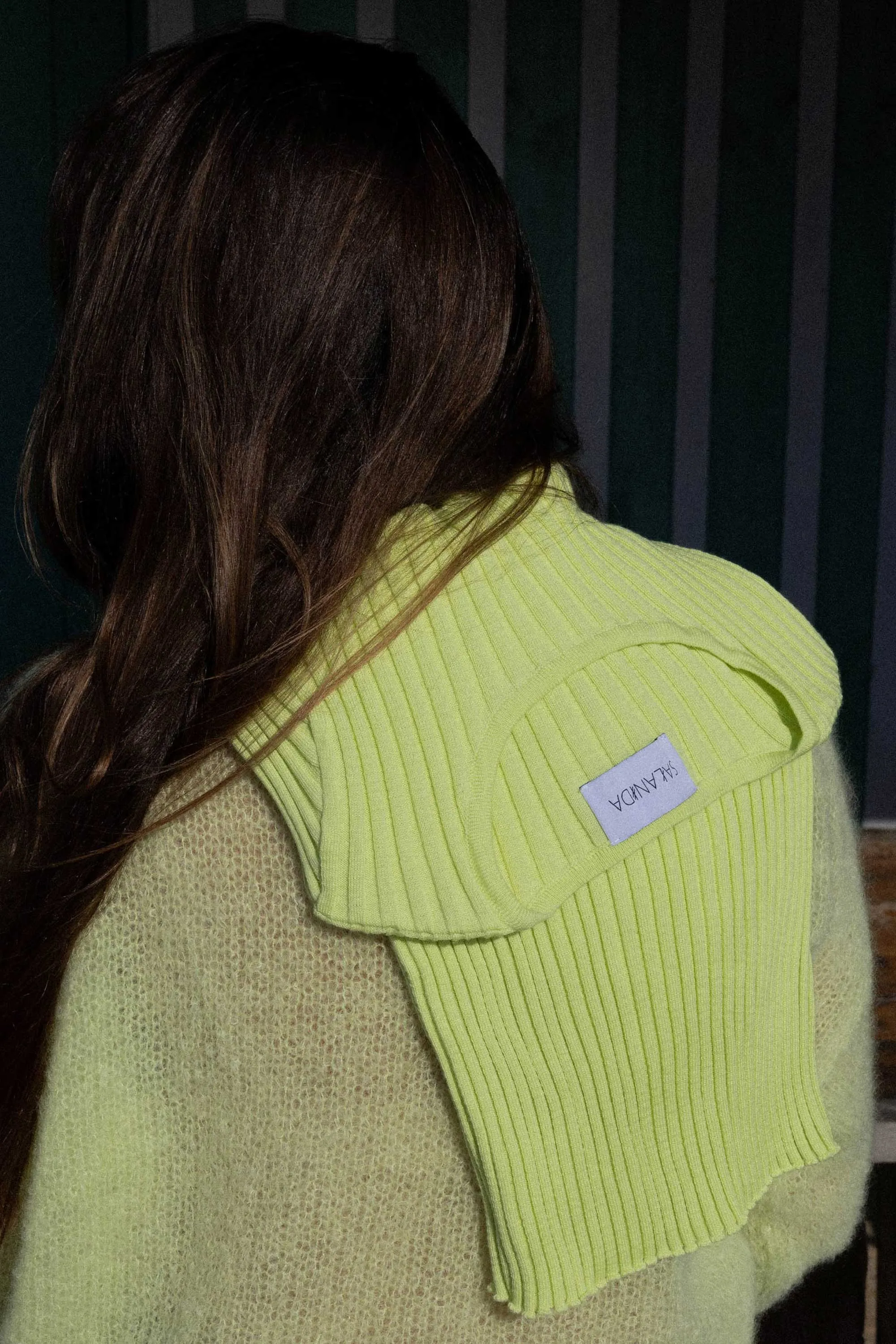 Brera 100% Merino Long-sleeve Top Limone