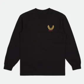 BRIXTON TALON LONG SLEEVE BLACK