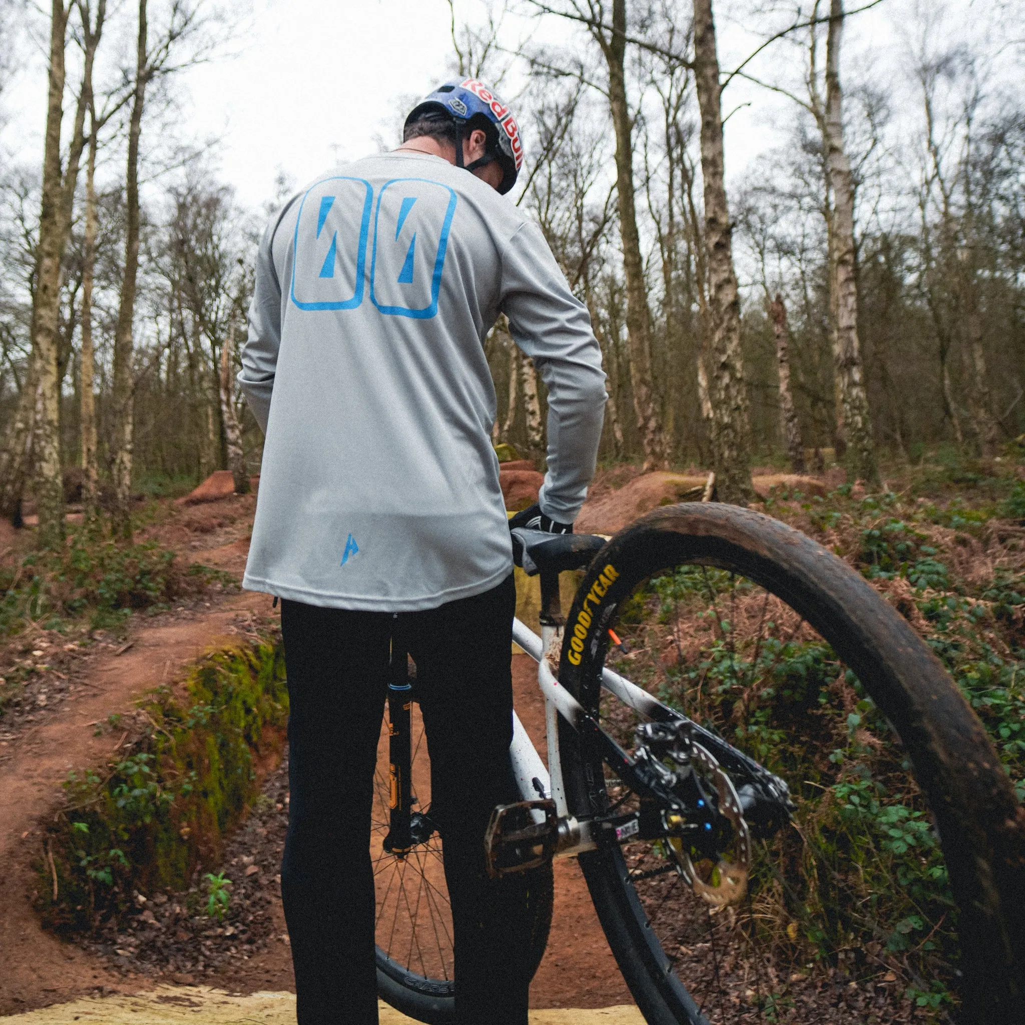 Cadence Long Sleeve Jersey | Blue Steel