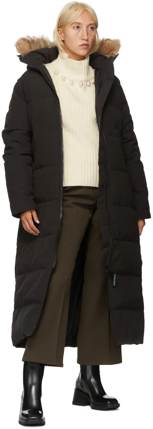 Canada Goose Black Down Mystique Parka
