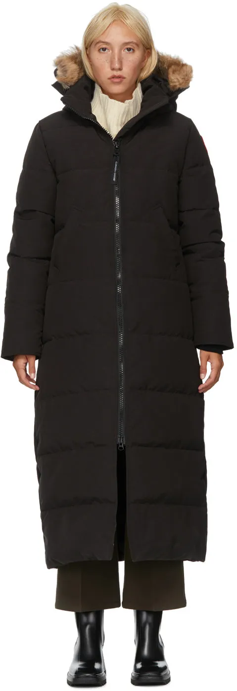 Canada Goose Black Down Mystique Parka