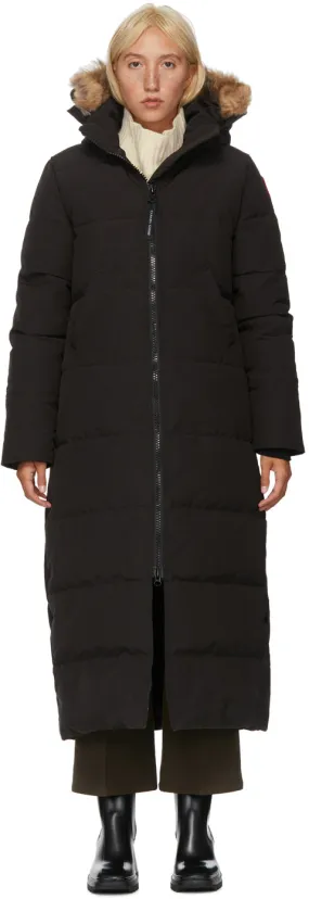 Canada Goose Black Down Mystique Parka