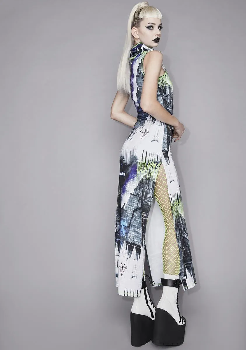 Casual Corruption Printed Maxi Dress