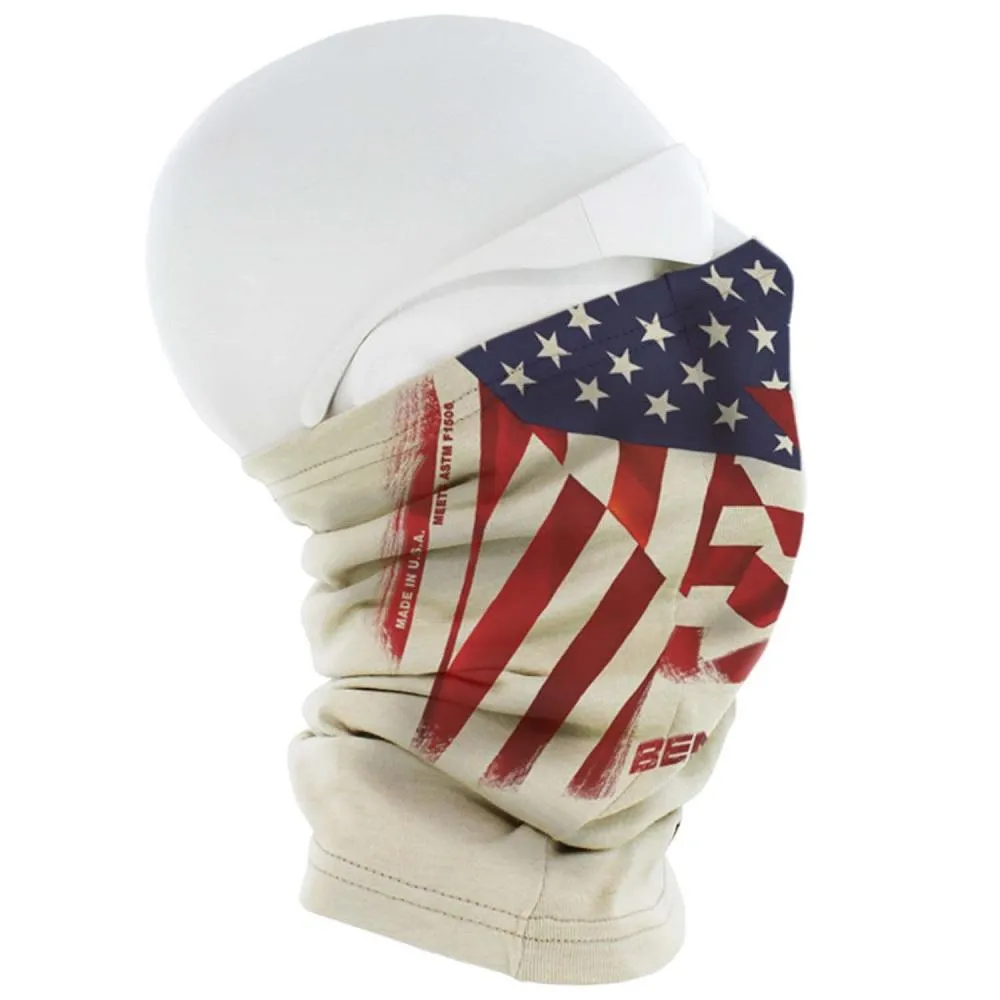 CAT 1 FR American Flag Face Muffler
