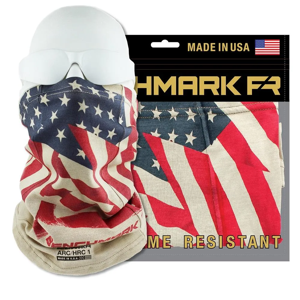 CAT 1 FR American Flag Face Muffler
