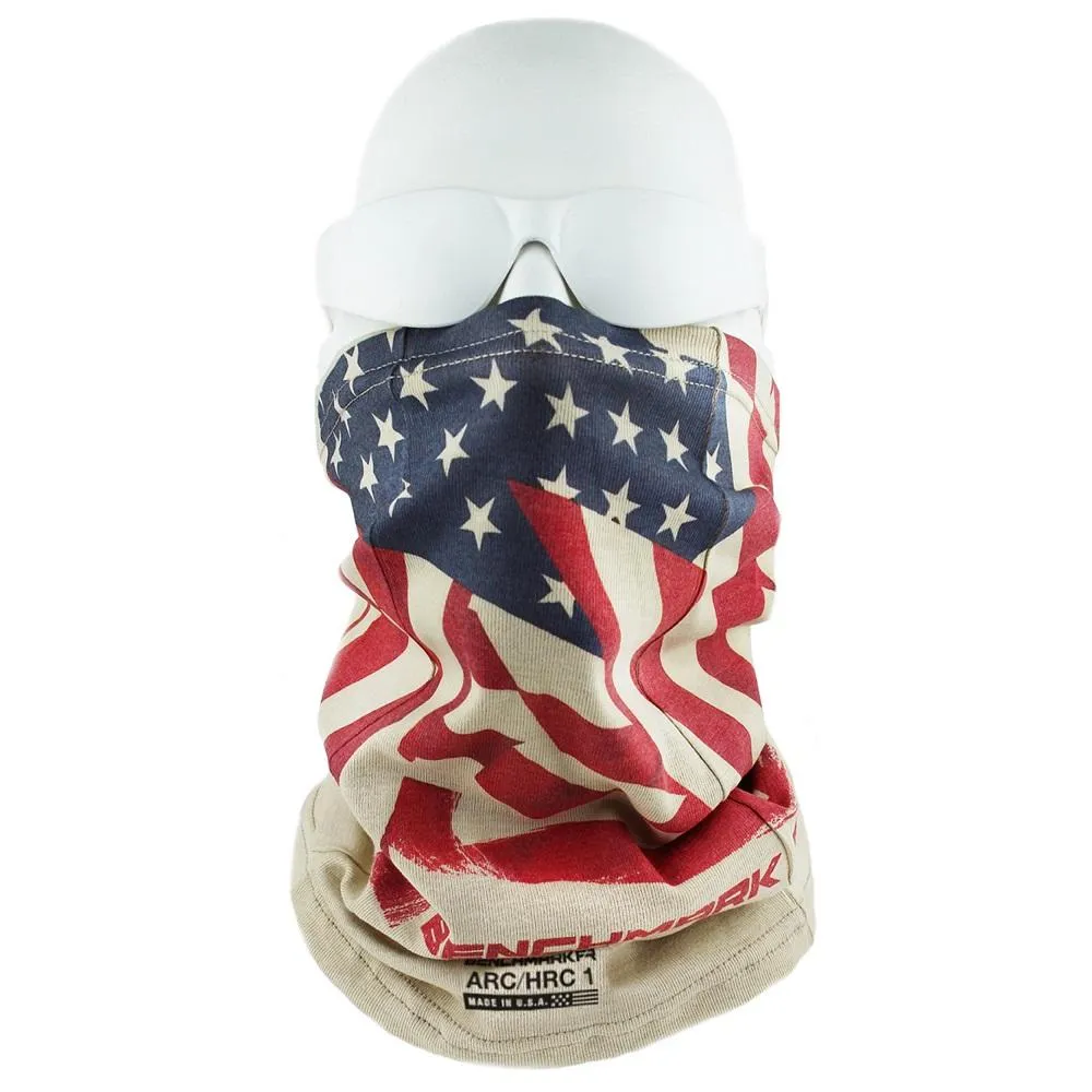 CAT 1 FR American Flag Face Muffler