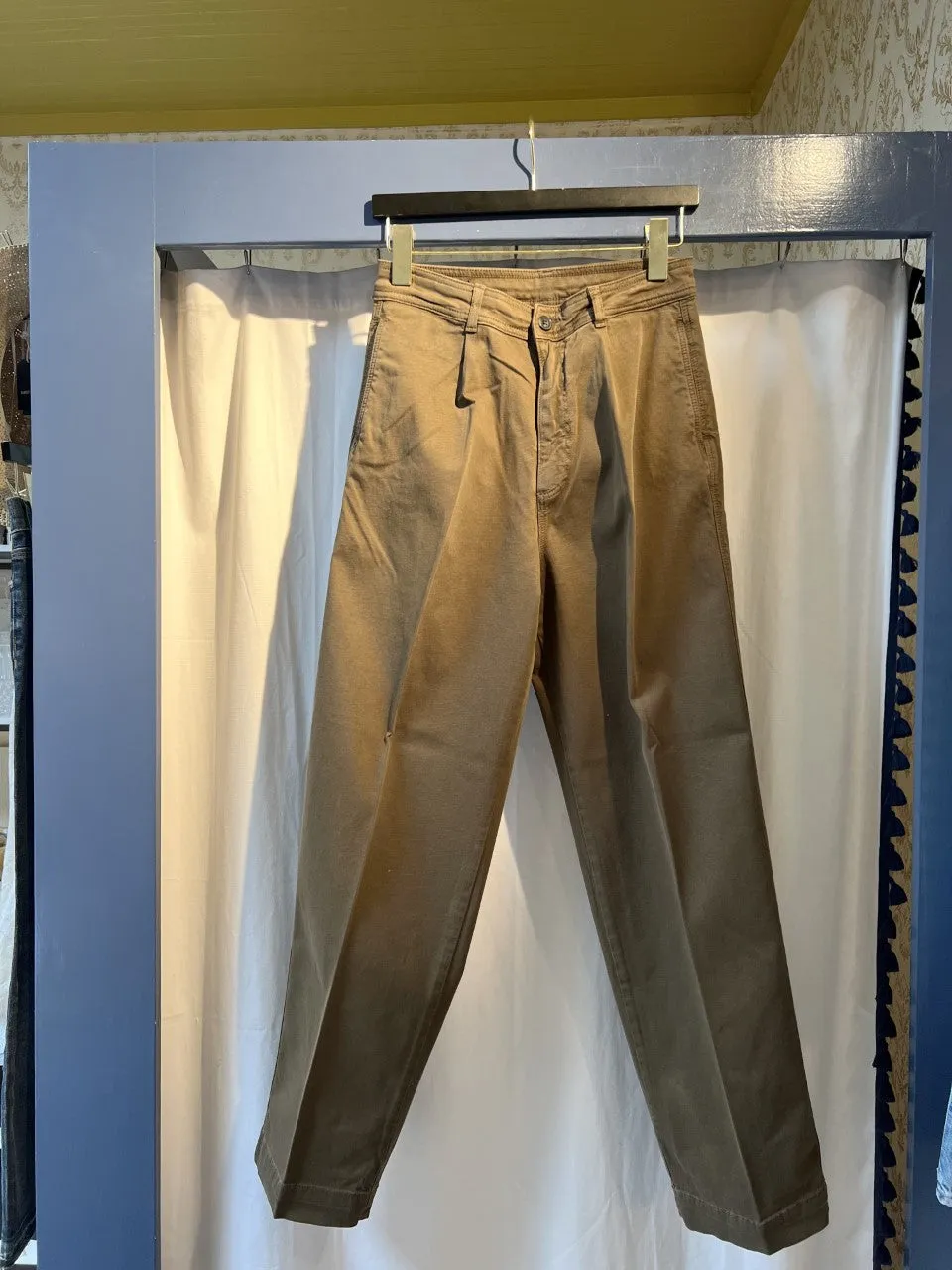 Chino Pants in Kaki by Vanessa Bruno