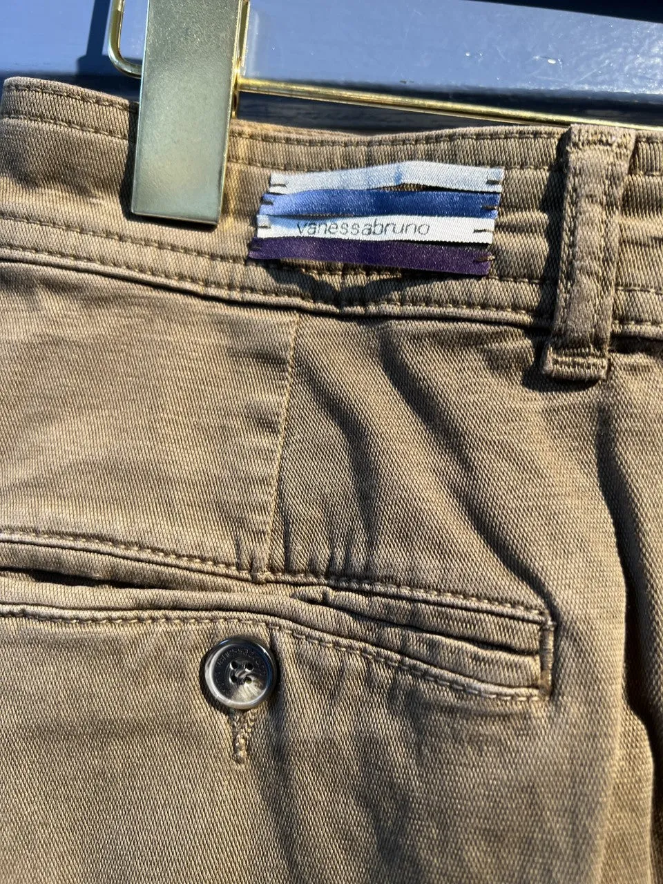 Chino Pants in Kaki by Vanessa Bruno
