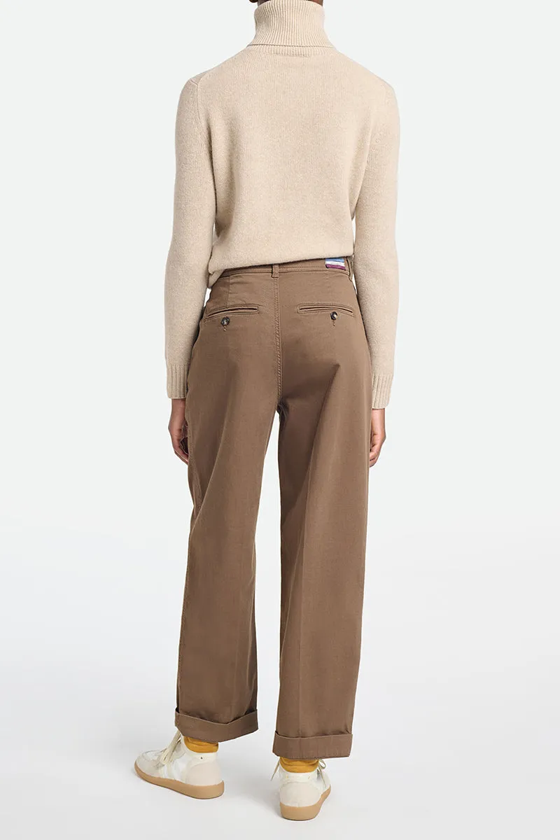 Chino Pants in Kaki by Vanessa Bruno