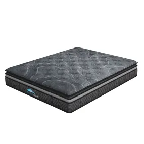 Cloud zone double layer euro top pocket spring mattress plush firm