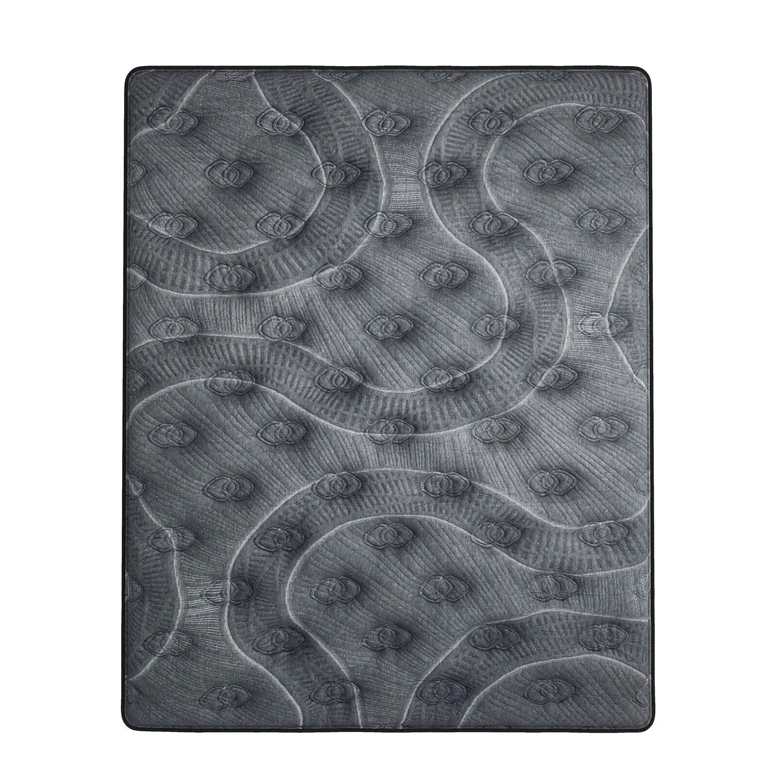 Cloud zone double layer euro top pocket spring mattress plush firm