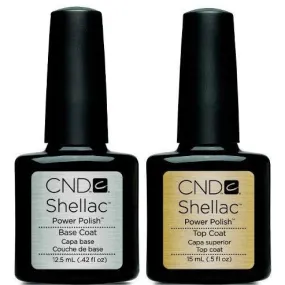 CND Shellac - Base & Top Coat 0.5 oz