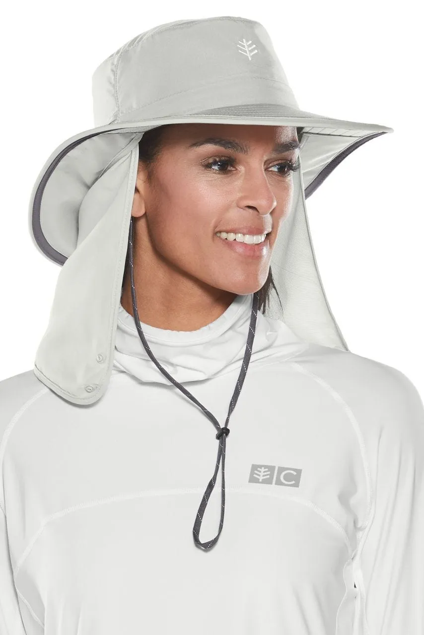 Convertible Boating Hat  |  Light Grey