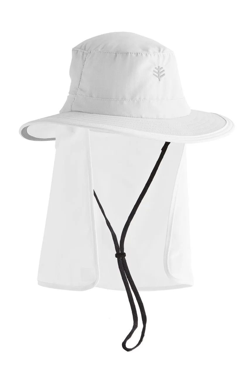 Convertible Boating Hat  |  White