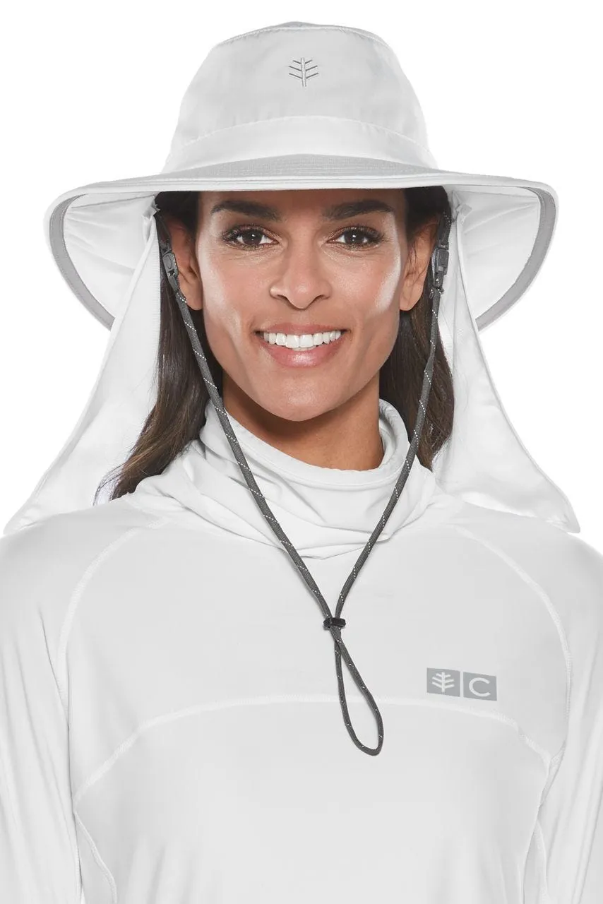 Convertible Boating Hat  |  White