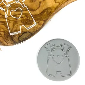 Cookie Stamp Debosser - Baby Overall