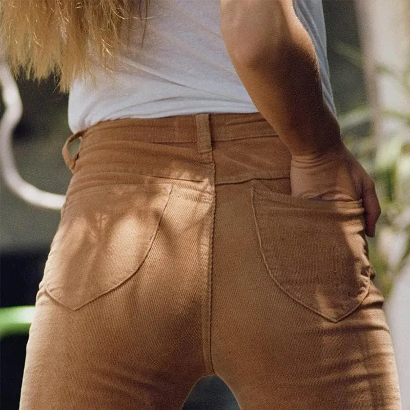 corduroy flare pants