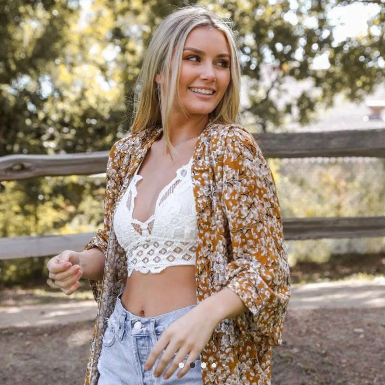 Crochet Lace Bralette