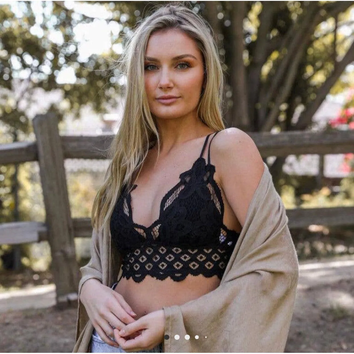 Crochet Lace Bralette