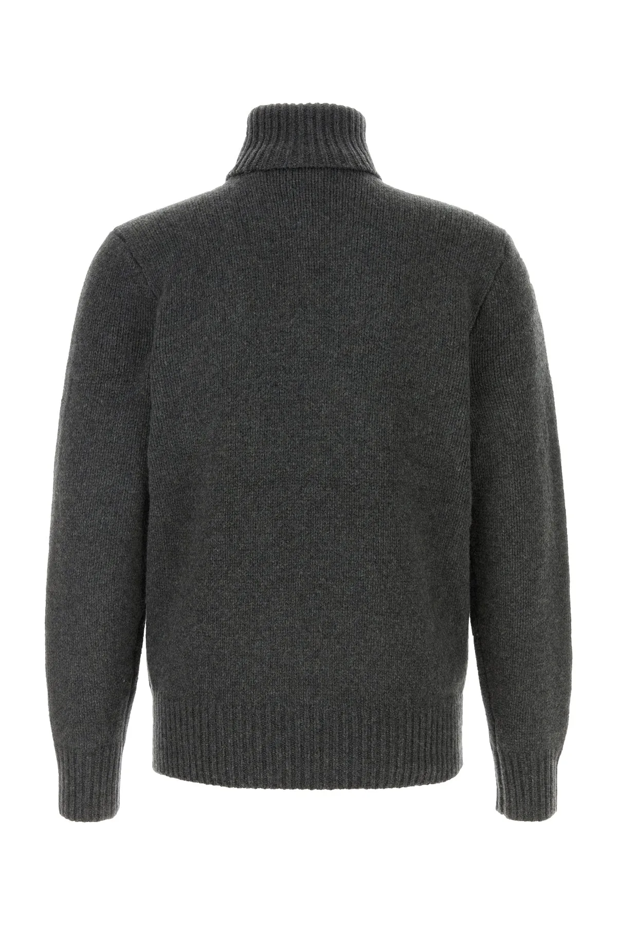 Dark grey wool blend sweater