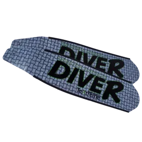 DiveR Grey Long Blade Fins
