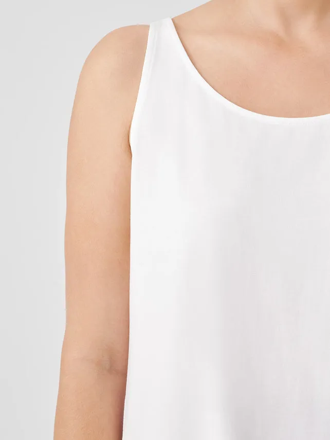 EILEEN FISHER - FINE JERSEY SCOOP NECK TANK