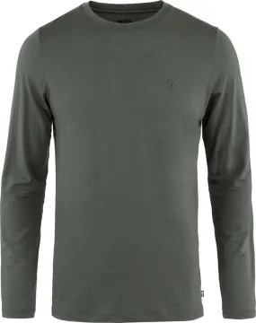 Fjällräven Men&#x27;s Abisko Wool Long Sleeve Basalt | Buy Fjällräven Men&#x27;s Abisko Wool Long Sleeve Basalt here | Outnorth