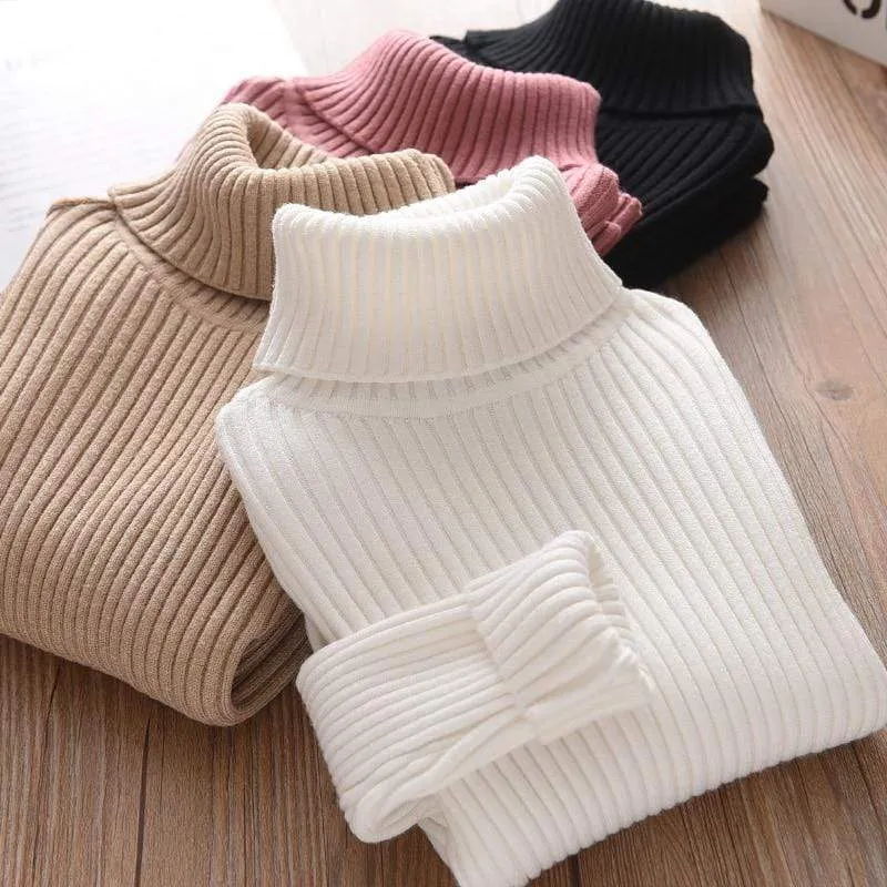 Girl Long Sleeve Turtleneck