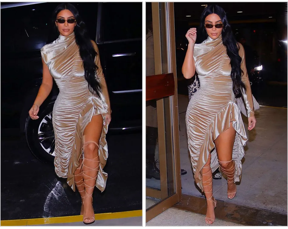 Glamorous Velvet Bodycon Dress