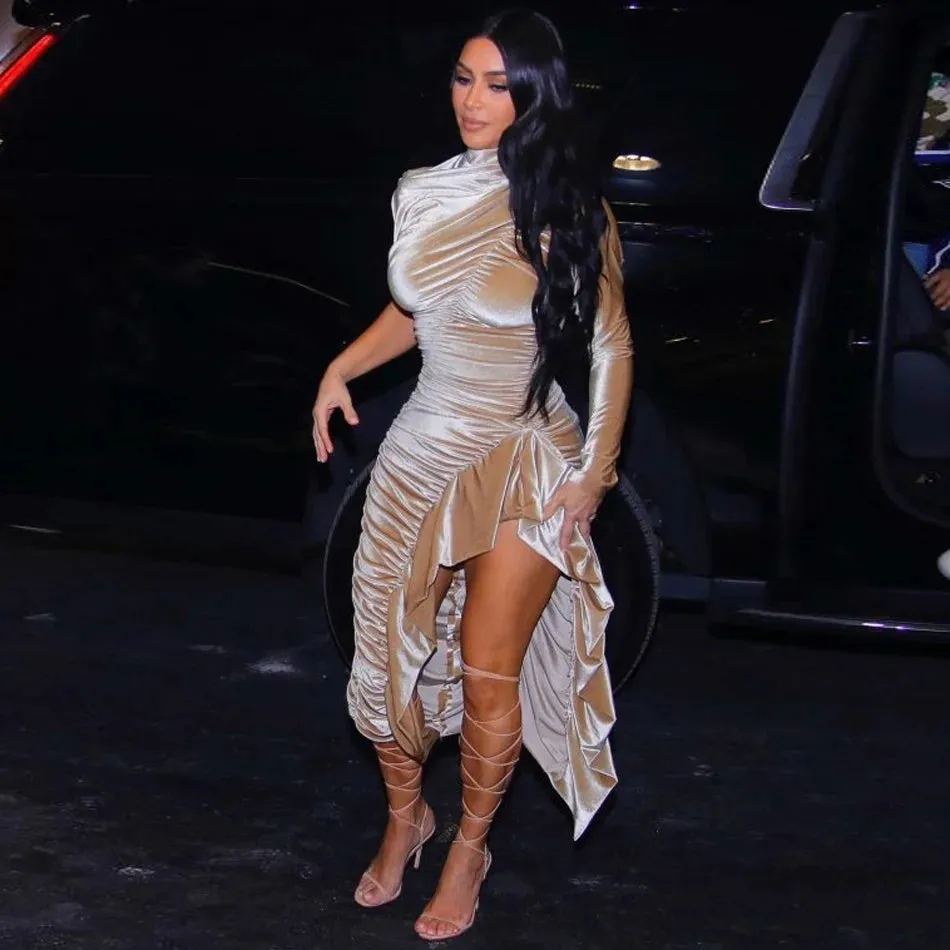 Glamorous Velvet Bodycon Dress